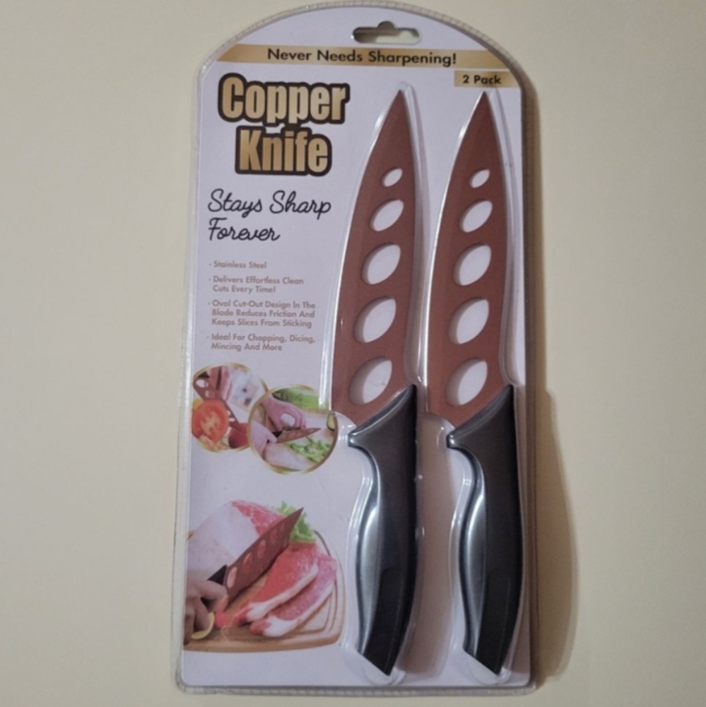 Copper Knife 2 Pack